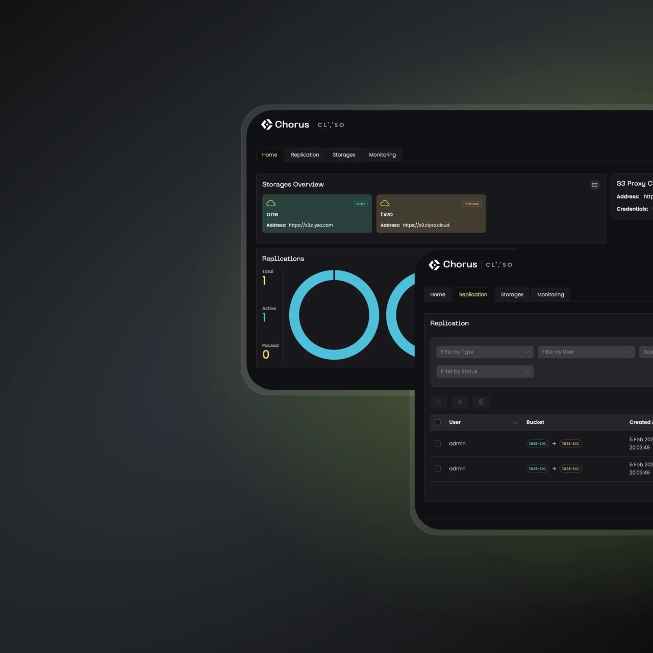 CHORUS — Petabytes migrieren. Ohne Downtime. Kein Lock-in.